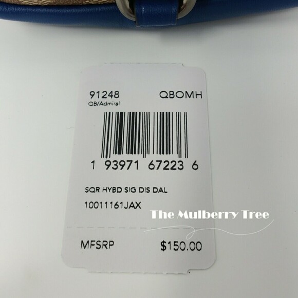 Coach 91248 Disney Square Hybrid Pouch in Signature Canvas with Dalmatian NWT - Picture 7 of 7